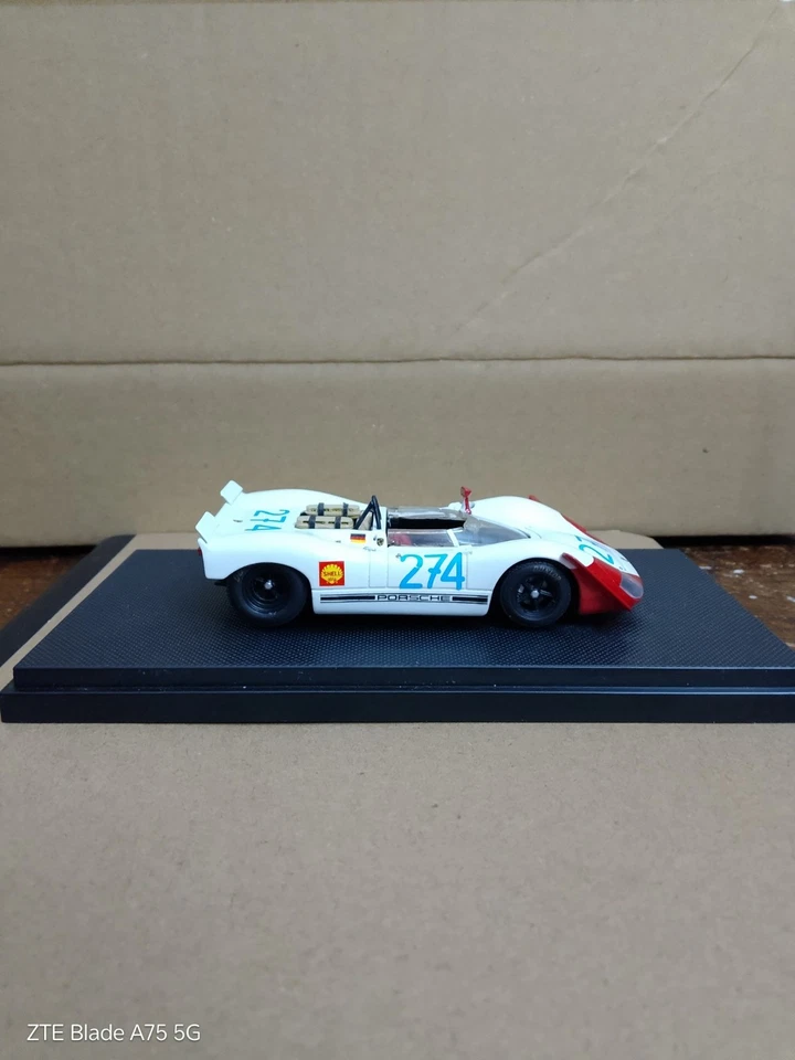 MMP EBBRO 1/43 - PORSCHE 908 SPIDER - TARGA FLORIO 1969 3° Classificata #274 - Immagine 3 di 4