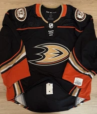 NEW Adidas MiC Authentic Anaheim Ducks Team Issue PRIMEGREEN Goalie Jersey 58G