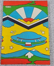 1970 2nd Printing Peter Max SIGNED Oversize Poster Book Limited Edition # 54/150