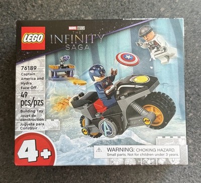 LEGO Super Heroes: Captain America & Hydra Face-Off (76189) NIB. Sealed, Retired