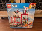 LEGO City Fire Station Set (60215) Building Kit 509 Pcs Firefighter Playset — photo 1