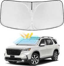 Sun Shade Sunshade for Honda Pilot 2016-2025 2026 Windshield Cover, 4-Layers Sun