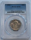 1924 STANDING LIBERTY QUARTER PCGS XF45 - free shipping!!