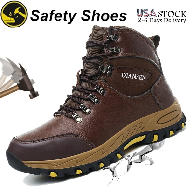 Indestructible Mens Work Boots Steel Toe Safety Shoes Waterproof Non Slip Boots
Opens in a new windo