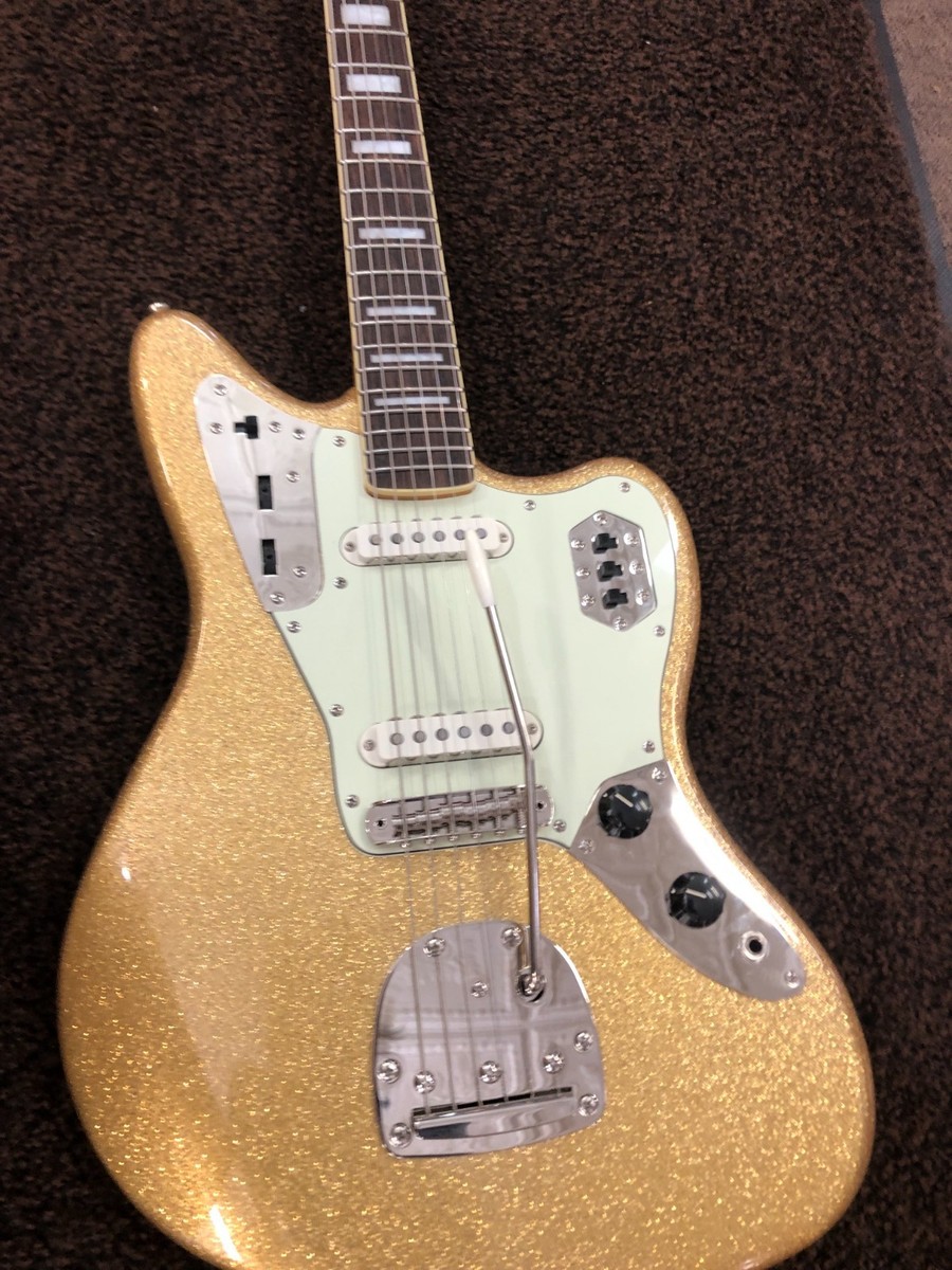 Squier FSR Classic Vibe '70s Jaguar - Gold Sparkle
