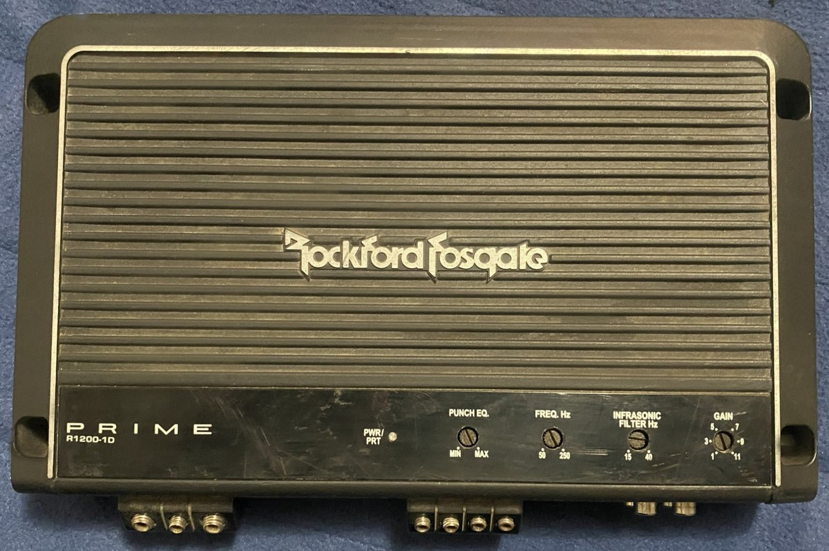 Rockford Fosgate Prime 1200W Class D Mono Amplifier for sale