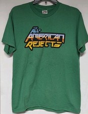 VTG Fruit of the Loom Best The All American Rejects Rock Band T-Shirt, Men M