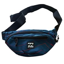 Billabong Fanny Pack Waist Bag Red Blue Unise...