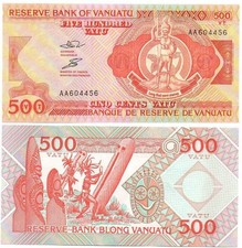Vanuatu - 500 Vatu 1993 - 2006 UNC Pick 5a - serie AA Lemberg-Zp