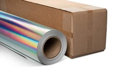 Rainbow Holographic Self-Adhesive Decal Sticker Vinyl 15" inch by 50' feet