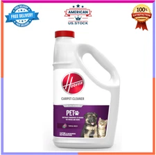 128oz Hoover Pet Carpet Cleaner Shampoo, Urine Stain Odor Remover, Fresh Scent
