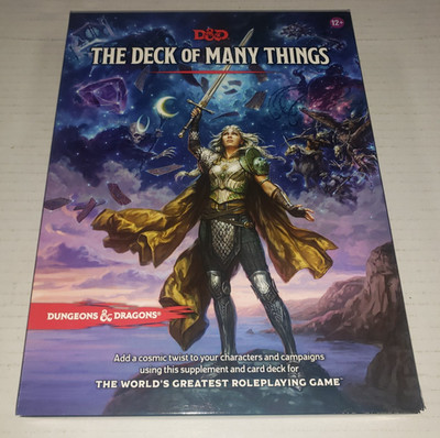 Dungeons & Dragons 5th Edition: The Deck of Many Things D31950000 Brand New