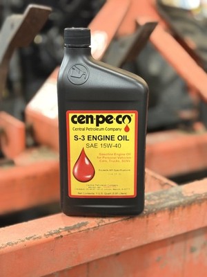 CenPeCo S-3 Engine Oil SAE 15W-40 Gasoline Engine Oil For Vehicles Trucks SUVs