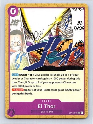 El Thor OP15-075 Adventure on Kami's Island UC NM