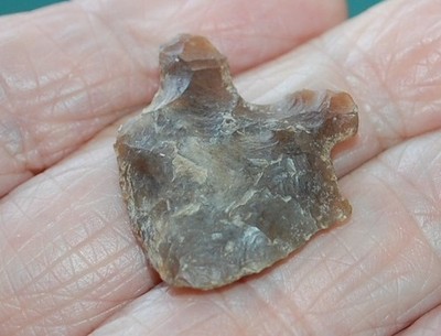High Plains South Dakota- KRF-Knife River Flint OXBOW point 1-1/4''-X-Hall