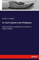 St. Paul's Epistle To The Philippians Charles J. Vaughan