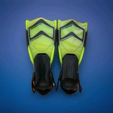 U.S. Divers Hydroflex snorkeling fins Open-heel Adult M 7-10 Adjustable Yellow