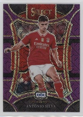 2023-24 Panini Select FIFA Mezzanine Purple Mojo Prizm Antonio Silva #145 0t2