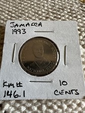 1993 Jamaica 10 Cents Coin Lot- Paul Bogle National Hero Coin