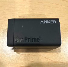Anker 735 GaNPrime 65W Wall Charger 3-Port 2x USB-C USB-A Black A2668 - READ 