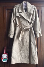 Mango classic cotton trench very good condition size XXS 4-6UK fitted 8UK