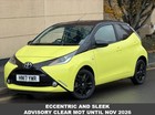 2017 Toyota AYGO 1.0 VVT-i x-cite 3 Yellow Bi-Tone Hatchback 5dr Petrol Manual E