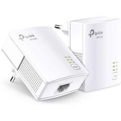 TP-Link TL-PA7017KIT AV1000 Gigabit Powerline Adapter 1x Gigabit Port Plug&Play