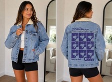 Taylor Swift 1989 Taylor's Version Clean Sherpa-Lined Denim Jacket