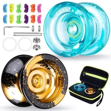 Professional YoYo for Kids, Pack of 2 Yoyos, Unresponsive Yoyo N11 and Respon...