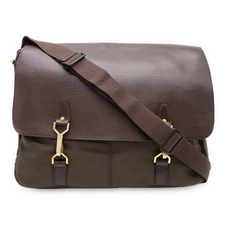Louis Vuitton Taiga Shoulder Bag Men Brown One Size