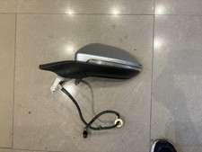 VOLKSWAGEN GOLF MK7 Passenger Side Wing Mirror Silver Power Fold 2013-2020