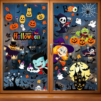 Halloween Fensterbilder Selbstklebend, 101 StüCk Halloween Deko Fensteraufkleber