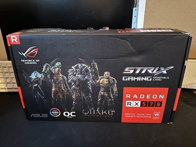 ASUS RX 570 4GB GDDR5 Graphics Card (ROG-STRIX-RX570-O4G-GAMING)