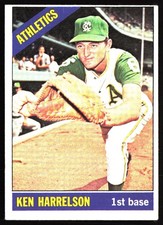 1966 Topps #55 Ken Harrelson