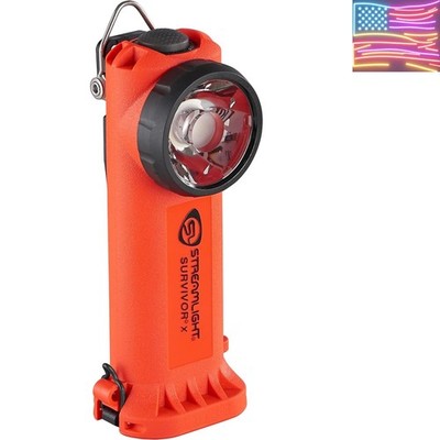 Survivor X USB 250-Lumen USB Rechargeable Right-Angle Firefighter's Flashligh...