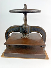 Antique Victorian Cast Iron Book Press Letter Copying Press C1890 90 Lb