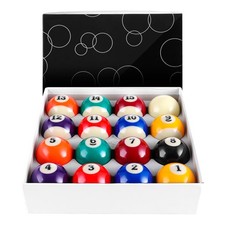 Billiard Balls Set 2-1/4" Regulation Size Pool Table Balls for Replacement 16