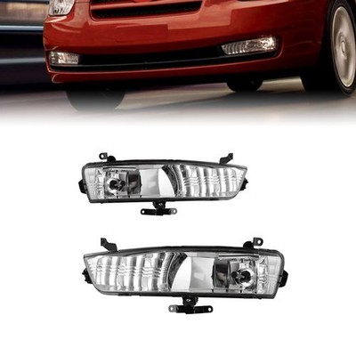 Fog Lights Clear Lens Fog Lamp Wiring Switch Kit For 2007-2011 Hyundai Accent