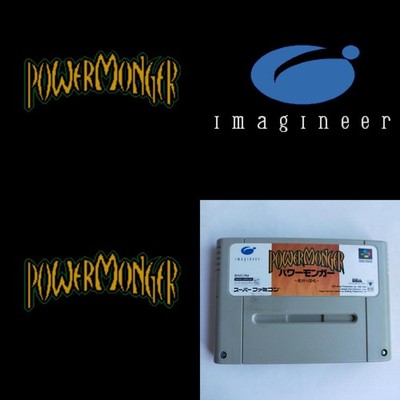 Power Monger ~Masho No Plot~ pre-owned Super Famicom SFC SNES