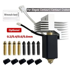 Hotend Print Head Extruder/0.2-0.8mm Nozzle For Elegoo Centauri Carbon/Centauri