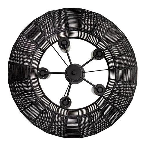 Hinkley Lighting 10385 Luca 5 Light 28"W Lisa McDennon Open Air - Black - Picture 7 of 9