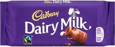 Image of Cadbury Dairy Milk Chocolate Bar All Sizes UK
