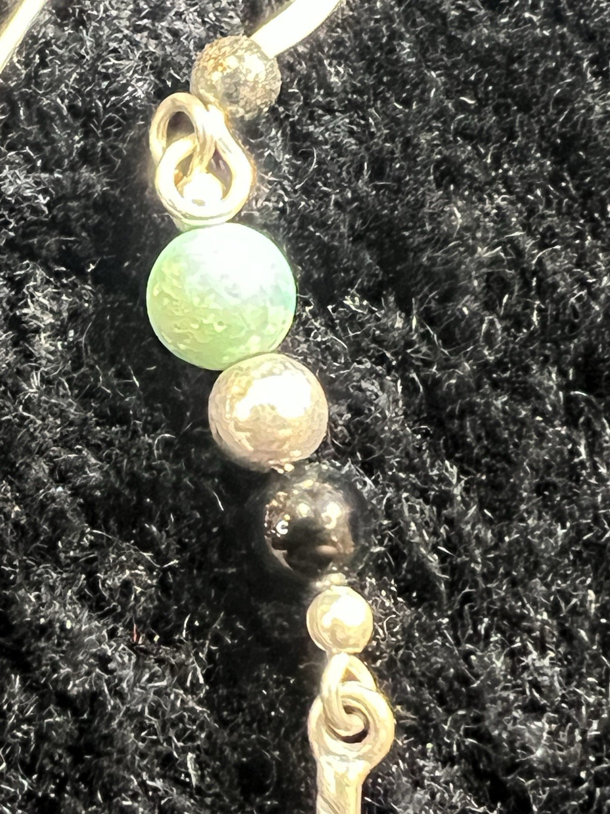 Sterling Silver Feather Dangle/ Drop Earrings Wit… - image 8