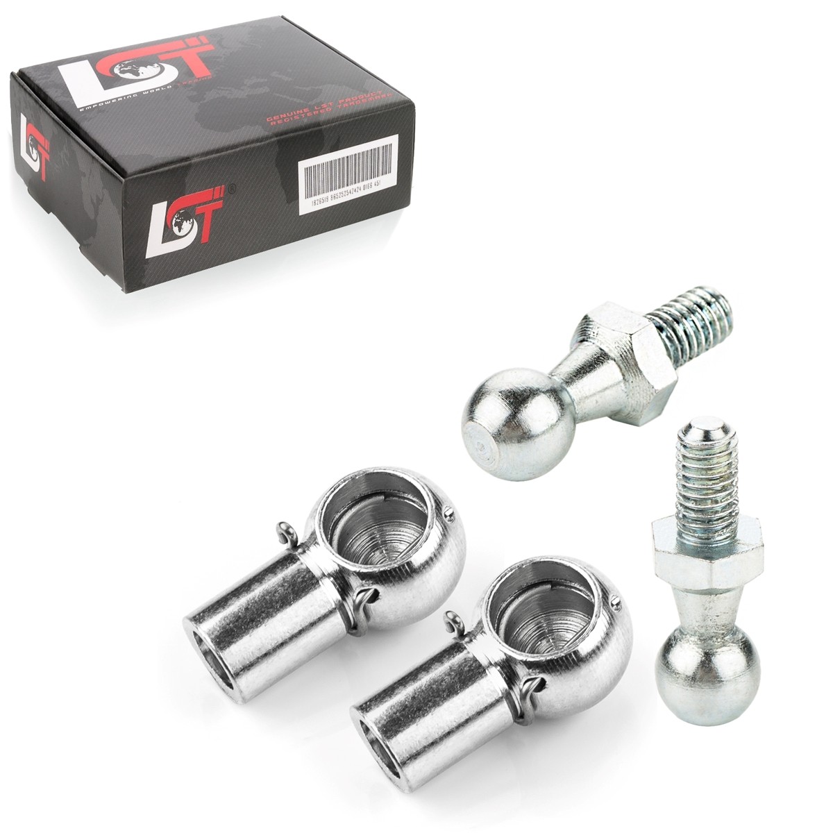 2x Set Ball Joint Pin Pan M6 10mm Ball Head DIN71803 DIN71805 for LEXUS