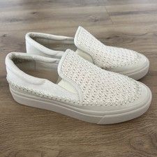 Dolce Vita Saydi Women's Slip-On Sneaker Beige/Cream Size 10M