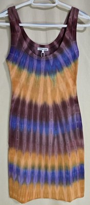 Cotton Citizen Verona Mini Tank Dress NWT Tie-Dye Size Medium