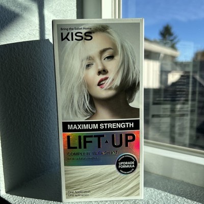 Kiss Lift Up Maximum Strength Cream Hair Bleach Kit 3 Pack