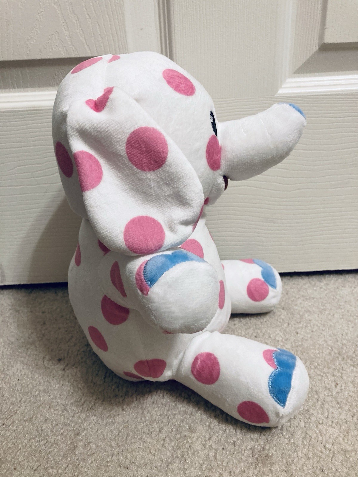 Rudolph 60 Anniversary Spotted Elephant Misfit Toy Plush Stuffed Animal, Dan Dee