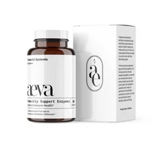 AEVA Immunity Support Enzymes – Natural Wellness Supplement Formula 60 Capsules
