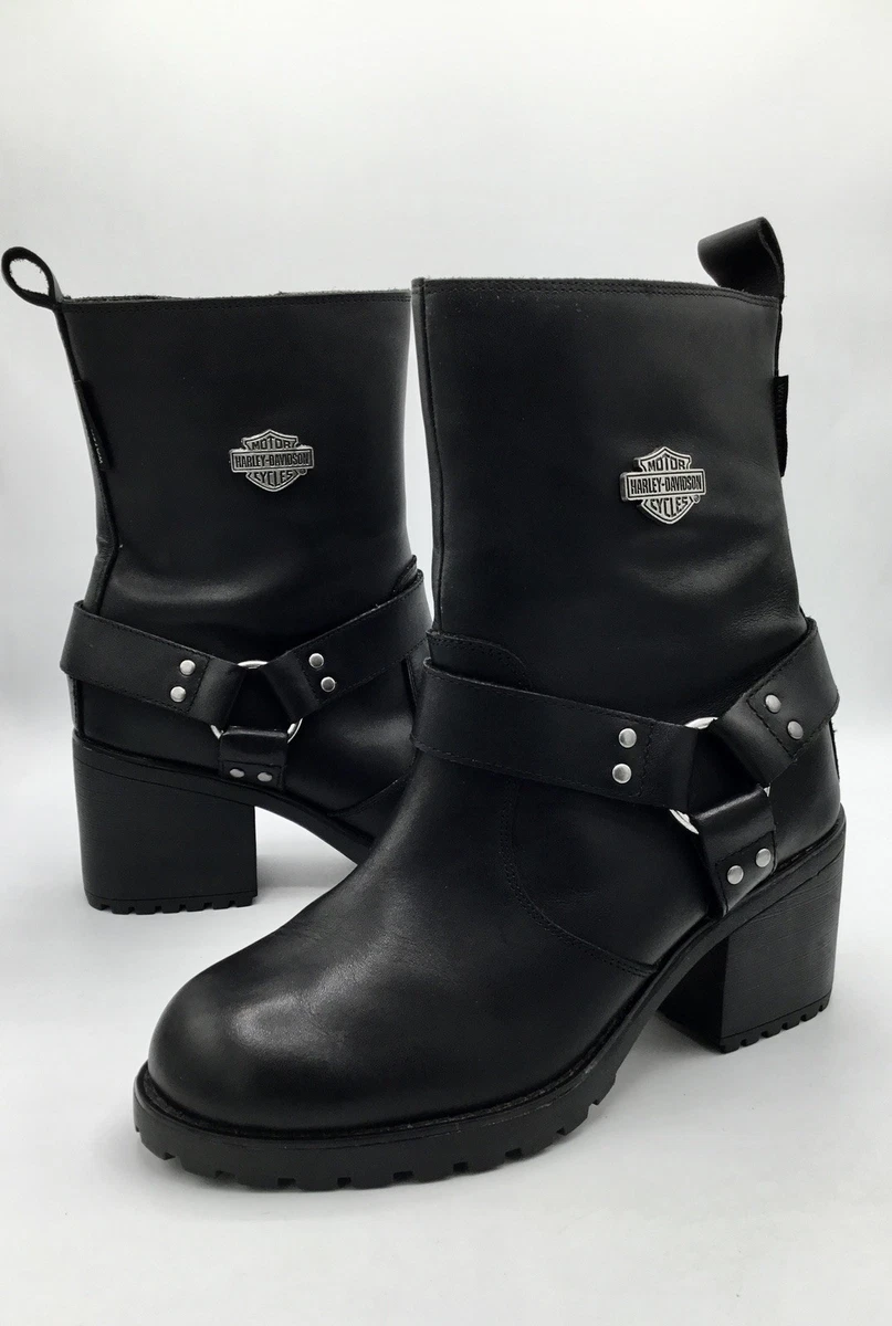 Harley-Davidson Mid (2-2.9 in) Heel Height Biker Boots for Women